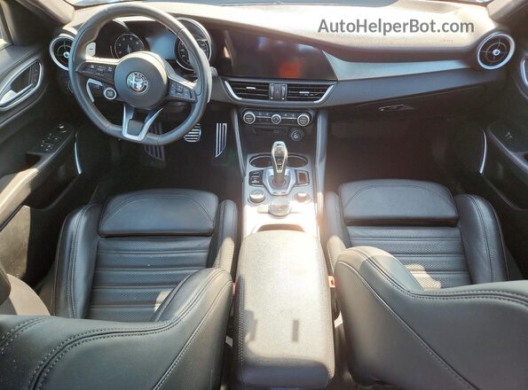 ZARFANBN3N7665573 2022 ALFA ROMEO GIULIA Blue Вид панелі приладів