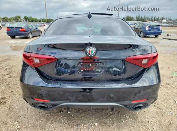 ZARFANBN4L7626178 2020 ALFA ROMEO GIULIA Черный Вид сзади