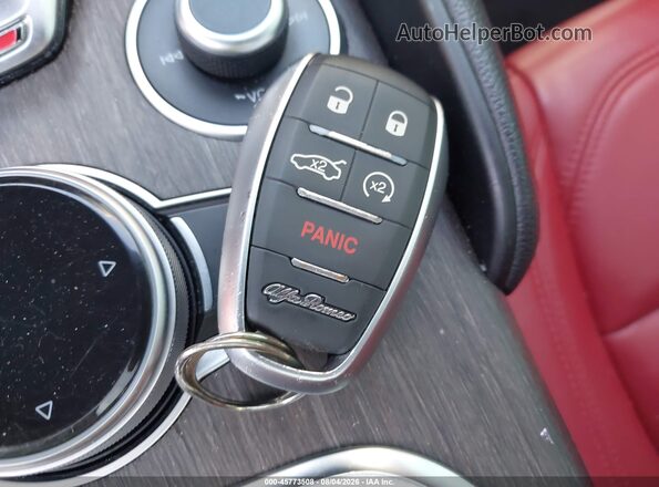 ZARFANBN4L7638900 2020 ALFA ROMEO GIULIA Белый Вид панели приборов