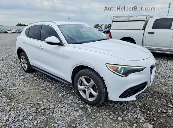 ZASFAKAN1J7B81381 2018 ALFA ROMEO STELVIO White Delantero derecho