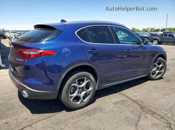 ZASFAKAN2J7B79462 2018 ALFA ROMEO STELVIO Blue Tył prawy