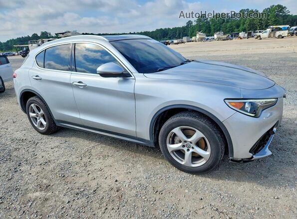 ZASFAKAN2J7B81387 2018 ALFA ROMEO STELVIO Silver წინა მარჯვენა
