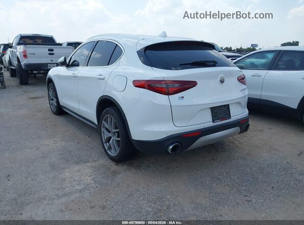 ZASFAKAN6J7B90514 2018 ALFA ROMEO STELVIO Белый Задняя левая четверть