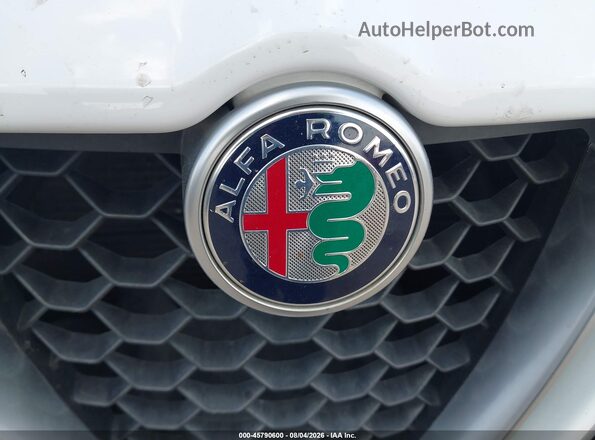 ZASFAKAN6J7B90514 2018 ALFA ROMEO STELVIO Белый Вид спереди