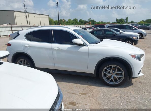 ZASFAKAN6J7B90514 2018 ALFA ROMEO STELVIO Белый Вид задней части салона