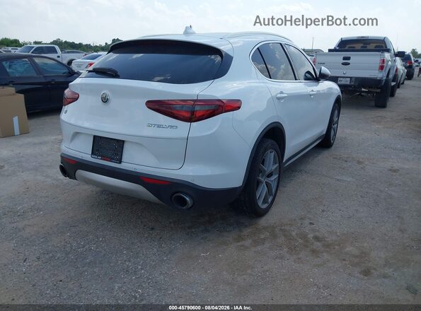 ZASFAKAN6J7B90514 2018 ALFA ROMEO STELVIO Белый Задняя правая четверть