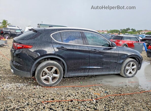 ZASFAKAN7J7B87945 2018 ALFA ROMEO STELVIO Black Передня права чверть