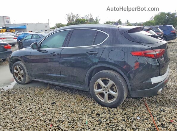 ZASFAKAN7J7B87945 2018 ALFA ROMEO STELVIO Black Задня права чверть