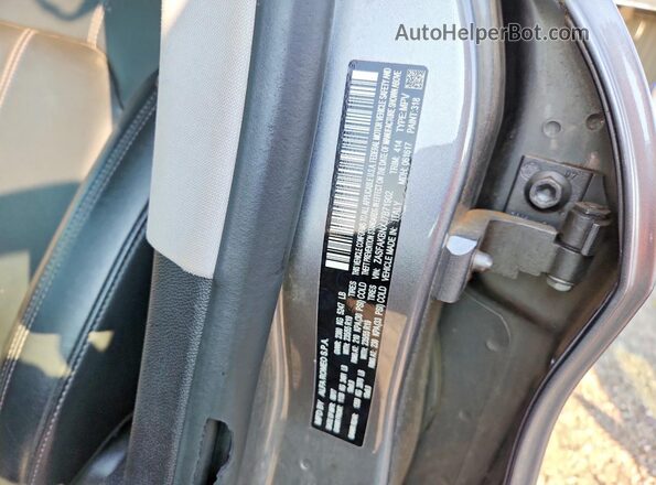 ZASFAKBNXJ7B71902 2018 ALFA ROMEO STELVIO Silver Vista de la etiqueta del VIN