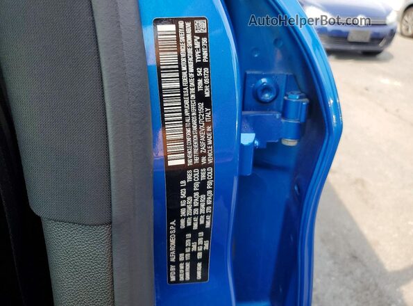 ZASFAKEVXJ7C21502 2018 ALFA ROMEO STELVIO Blue 360 interior view