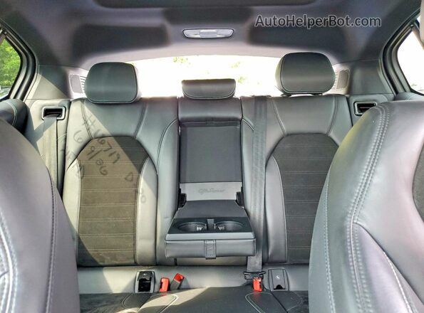 ZASFAKEVXJ7C21502 2018 ALFA ROMEO STELVIO Blue Rear seats view