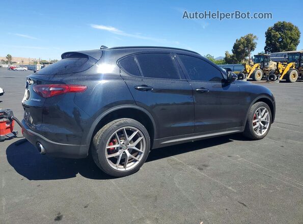 ZASFAKNN2J7B73316 2018 ALFA ROMEO STELVIO Black Trasero derecho