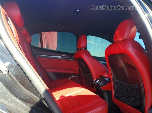 ZASFAKNN2J7B73316 2018 ALFA ROMEO STELVIO Black Vista de los asientos traseros