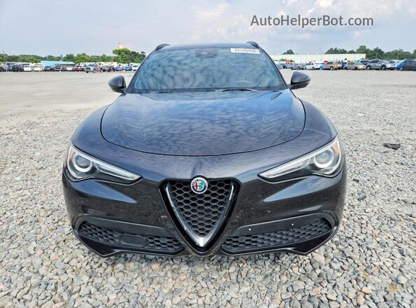 ZASFAKNN4J7C00385 2018 ALFA ROMEO STELVIO Черный Вид спереди