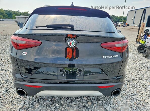 ZASFAKNN4J7C00385 2018 ALFA ROMEO STELVIO Черный Вид сзади