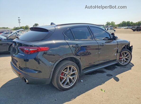 ZASFAKNN5J7B73309 2018 ALFA ROMEO STELVIO Black უკანა მარჯვენა