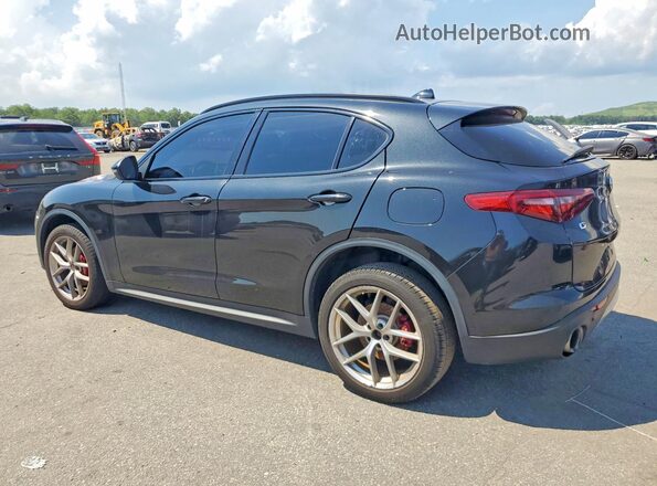 ZASFAKNN5J7B73309 2018 ALFA ROMEO STELVIO Black უკანა მარცხენა