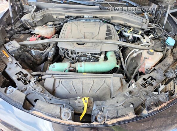 ZASFAKNN5J7C00380 2018 ALFA ROMEO STELVIO Черный Вид подкапотного пространства