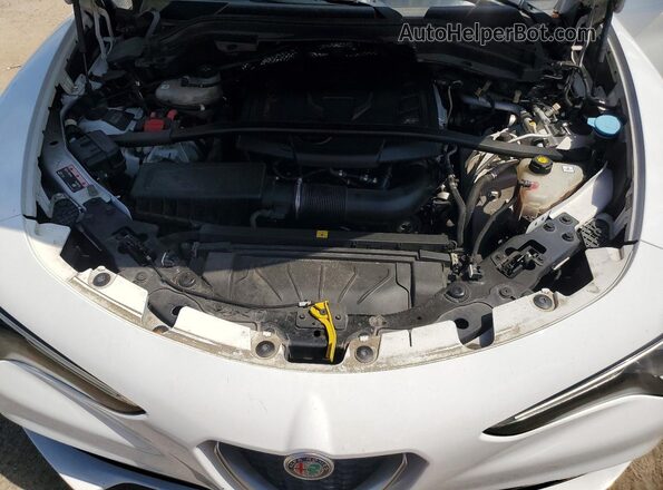 ZASFAKNN6J7C10688 2018 ALFA ROMEO STELVIO White Շարժիչի բաժամունքի տեսք