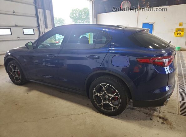ZASFAKNN7J7B88474 2018 ALFA ROMEO STELVIO Blue Հետևի ձախ