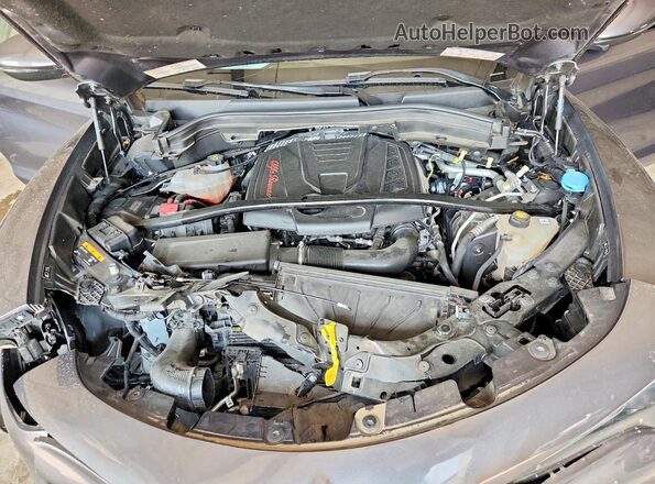ZASFAKPN1J7B76902 2018 ALFA ROMEO STELVIO Угольный Вид задней части салона
