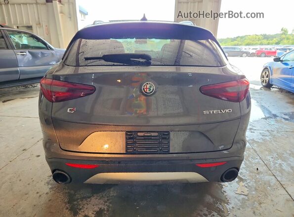 ZASFAKPN1J7B76902 2018 ALFA ROMEO STELVIO Угольный Вид сзади