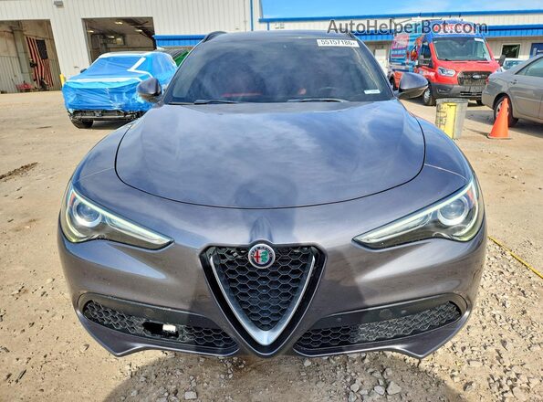 ZASFAKPN4J7B86162 2018 ALFA ROMEO STELVIO Угольный Вид спереди