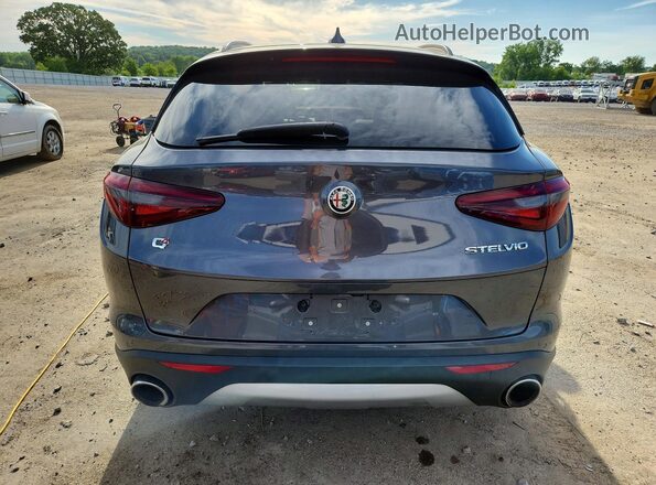 ZASFAKPN4J7B86162 2018 ALFA ROMEO STELVIO Угольный Вид сзади