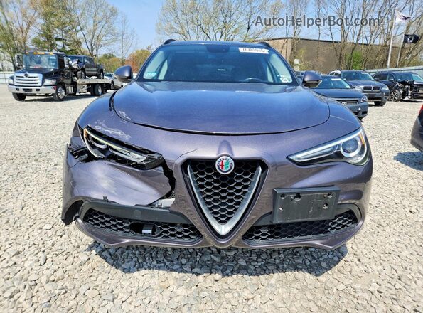 ZASFAKPN5J7B66423 2018 ALFA ROMEO STELVIO Серый Вид спереди