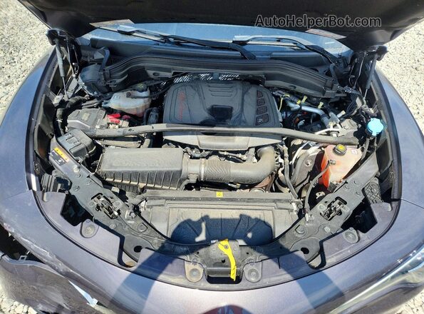 ZASFAKPN5J7B66423 2018 ALFA ROMEO STELVIO Серый Вид задней части салона