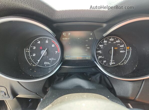 ZASFAKPN5J7B66423 2018 ALFA ROMEO STELVIO Серый Вид щитка приборов