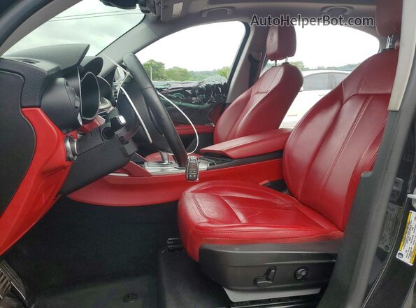 ZASFAKPN6J7B81870 2018 ALFA ROMEO STELVIO Черный Вид салона спереди