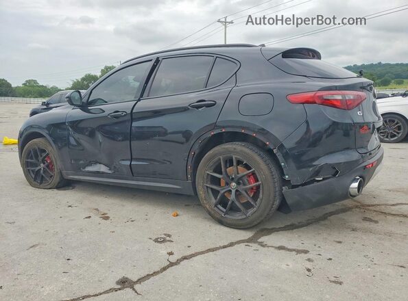 ZASFAKPN6J7B81870 2018 ALFA ROMEO STELVIO Черный Задняя левая четверть