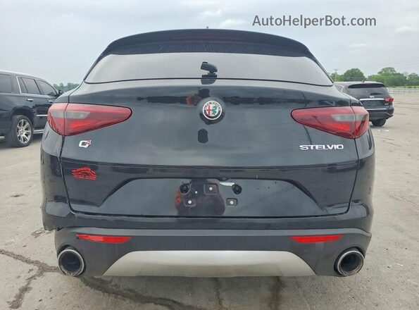 ZASFAKPN6J7B81870 2018 ALFA ROMEO STELVIO Черный Вид сзади