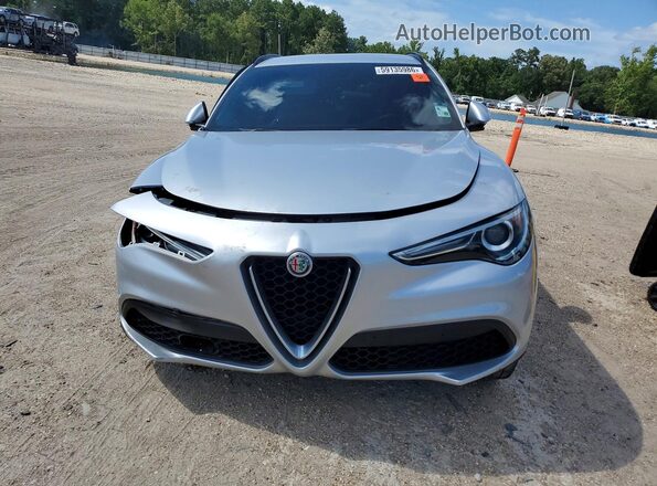 ZASFAKPN9J7B88280 2018 ALFA ROMEO STELVIO Серебряный Вид спереди