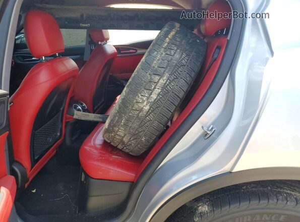 ZASFAKPN9J7B88280 2018 ALFA ROMEO STELVIO Серебряный Вид задних сидений