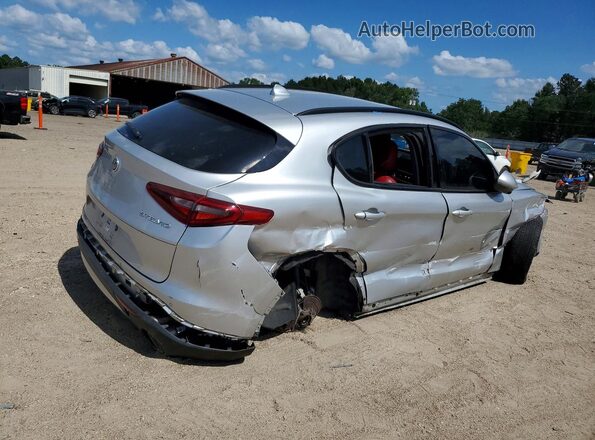 ZASFAKPN9J7B88280 2018 ALFA ROMEO STELVIO Серебряный Задняя правая четверть