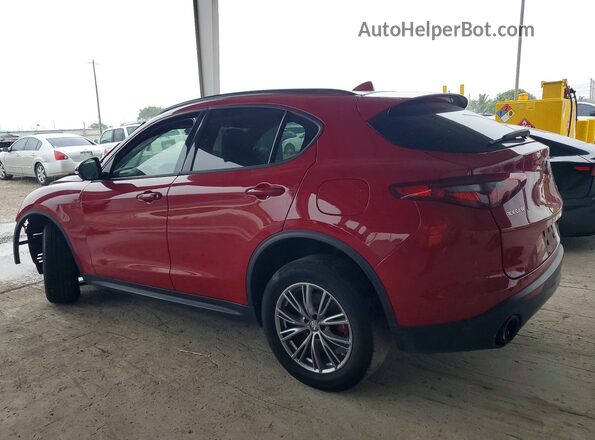 ZASPAJAN2N7D30045 2022 ALFA ROMEO STELVIO Red უკანა მარცხენა