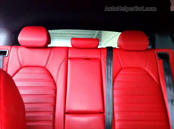ZASPAJAN2N7D30045 2022 ALFA ROMEO STELVIO Red უკანა სავარძლების ხედი