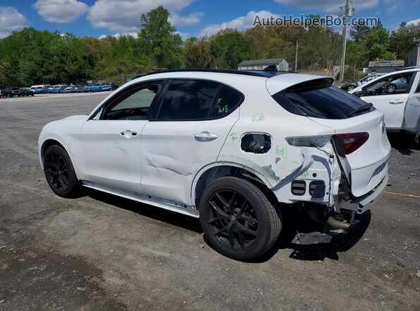 ZASPAJAN3L7C93746 2020 ALFA ROMEO STELVIO White Trasero izquierdo