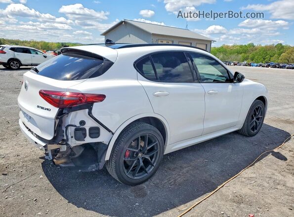 ZASPAJAN3L7C93746 2020 ALFA ROMEO STELVIO White Trasero derecho