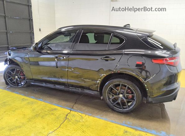 ZASPAJAN4L7C95070 2020 ALFA ROMEO STELVIO Black უკანა მარცხენა