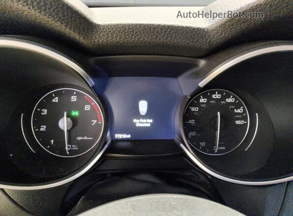 ZASPAJAN4L7C95070 2020 ALFA ROMEO STELVIO Black ხელსაწყოთა პანელის ხედი