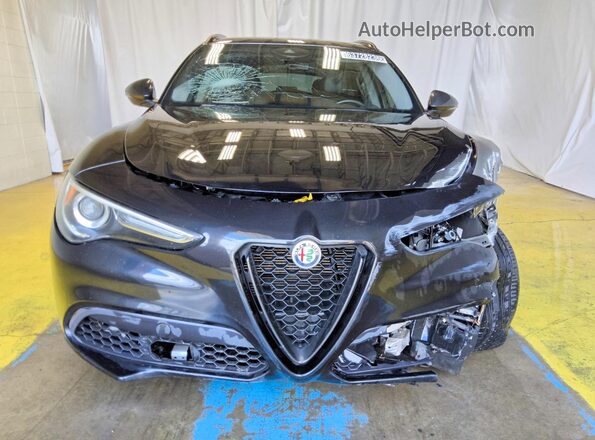 ZASPAJAN4L7C95070 2020 ALFA ROMEO STELVIO Black წინა ხედი