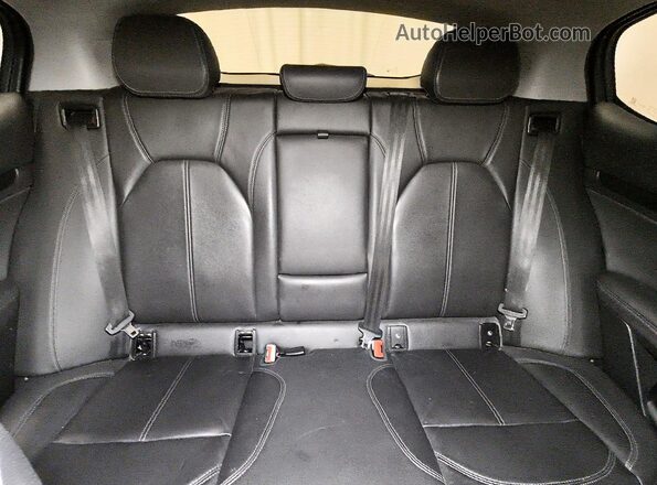 ZASPAJAN4L7C95070 2020 ALFA ROMEO STELVIO Black უკანა სავარძლების ხედი