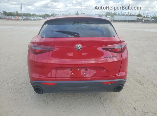 ZASPAJAN4L7C96803 2020 ALFA ROMEO STELVIO Red Vista trasera