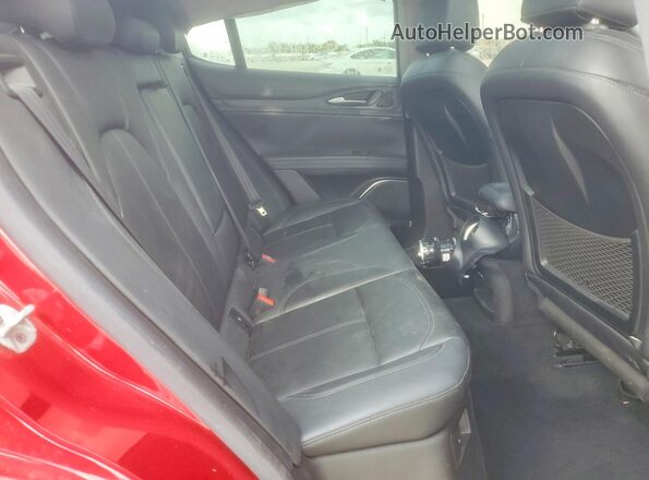 ZASPAJAN4L7C96803 2020 ALFA ROMEO STELVIO Red Vista interior trasera