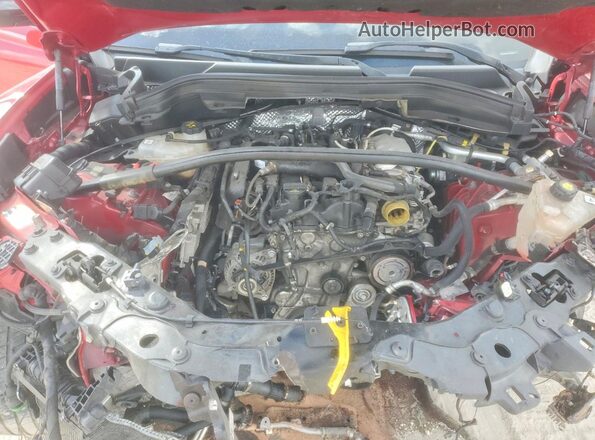 ZASPAJAN4L7C96803 2020 ALFA ROMEO STELVIO Red Vista del compartimento del motor