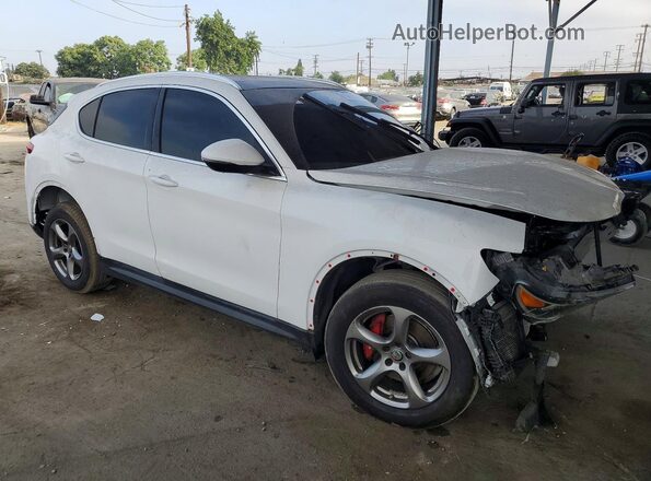 ZASPAJAN5K7C68359 2019 ALFA ROMEO STELVIO White წინა მარჯვენა