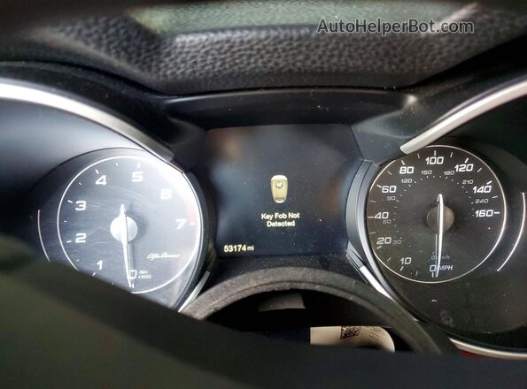ZASPAJAN5K7C68359 2019 ALFA ROMEO STELVIO White ხელსაწყოთა პანელის ხედი